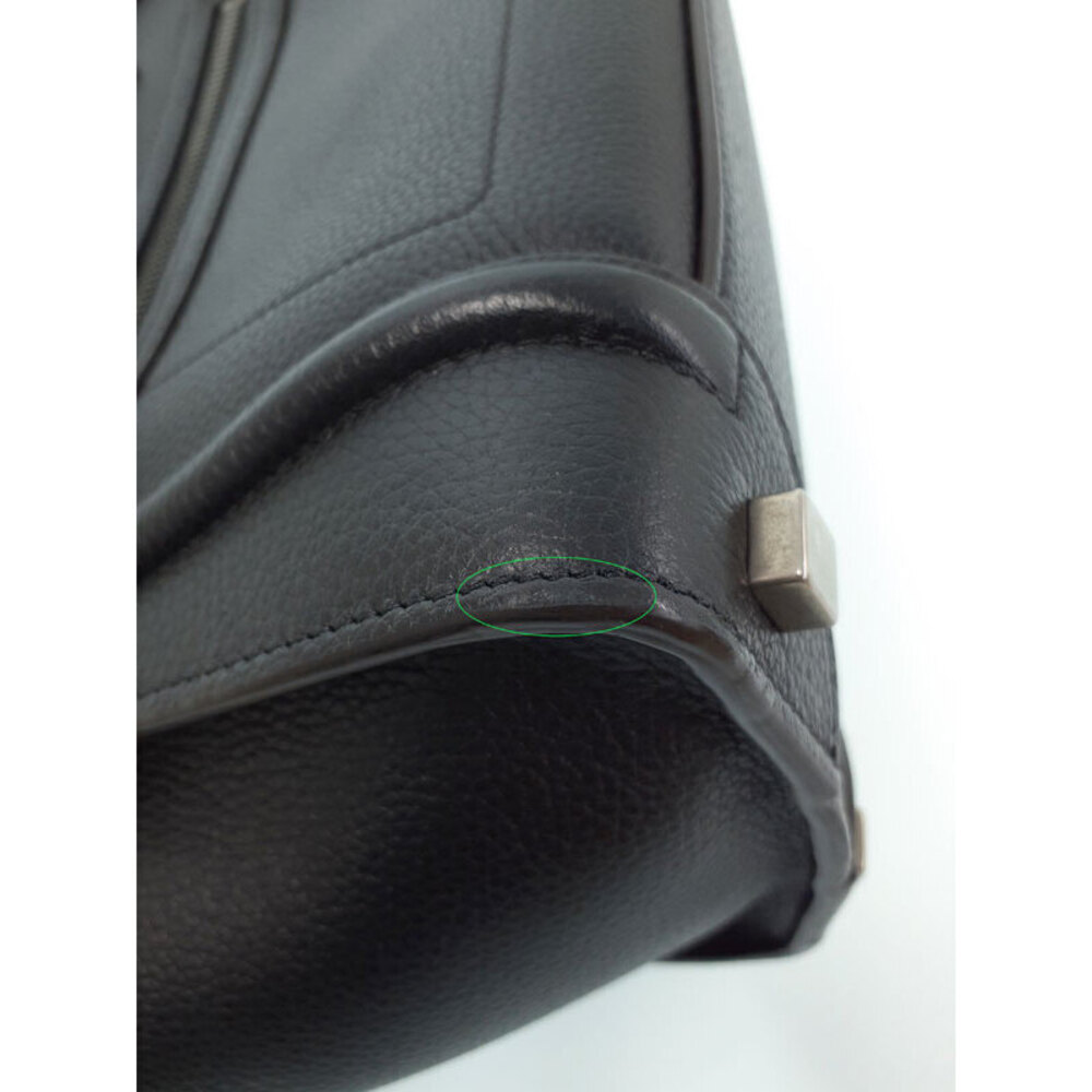 Celine Shopper Tote Shoulder Leather Calfskin Handbag - Picture 6 of 9